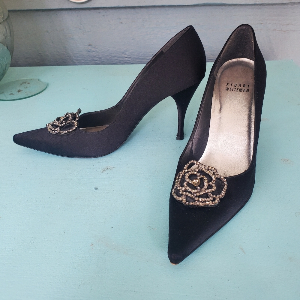 Stuart Weitzman Black Heels